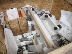 3-TON CHAIN HOIST, VARIABLE FREQUENCY DRIVE, 480 VAC MODEL RRT CODE 9540CF CM LODESTAR (W-44) LOADING & HANDLING FEE $15-